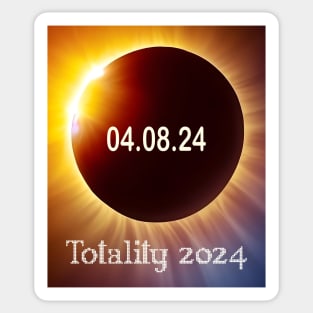 Total Solar Eclipse 2024 - April 8 2024 Totality Sticker